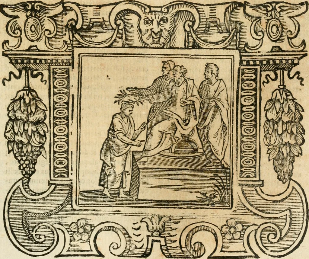 An illustration from Emblemata, 1661, leaf 234