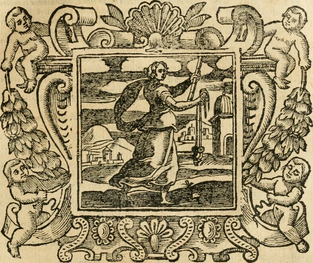 An illustration from Emblemata, 1661, leaf 240