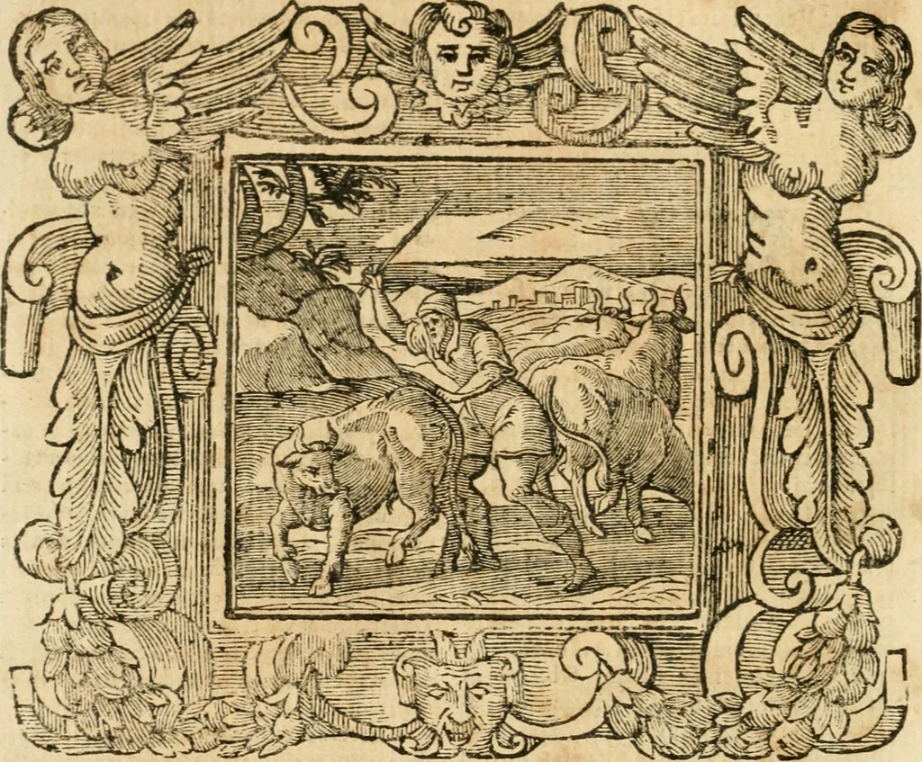 An illustration from Emblemata, 1661, leaf 273