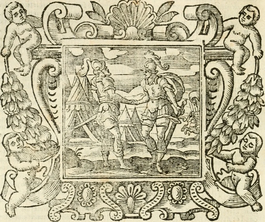 An illustration from Emblemata, 1661, leaf 293