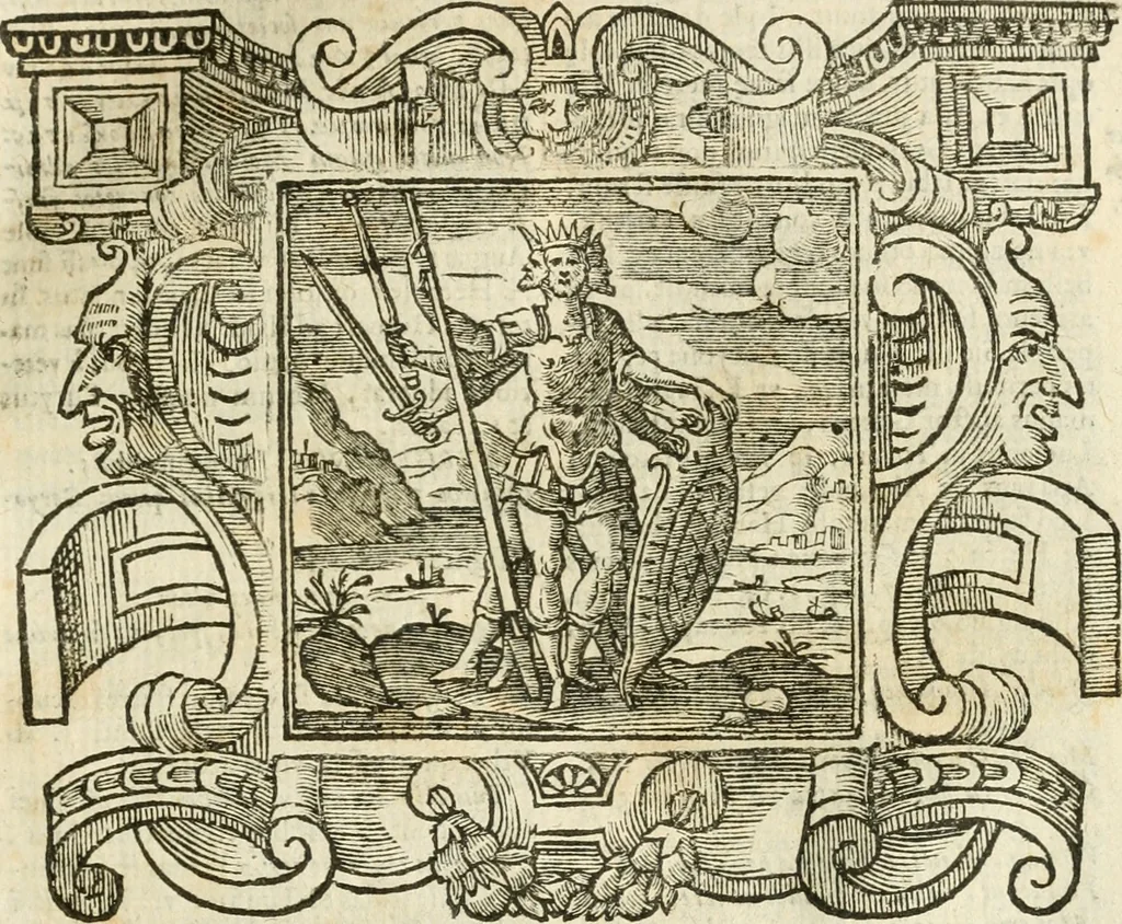 An illustration from Emblemata, 1661, leaf 296