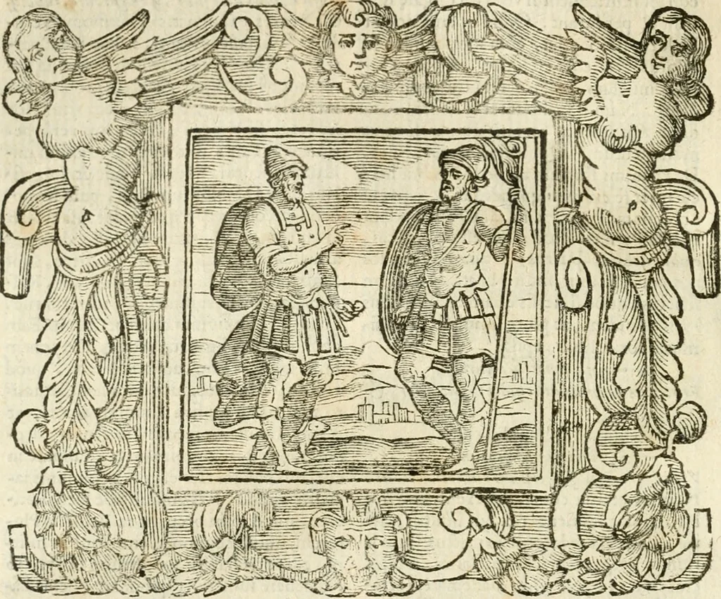 An illustration from Emblemata, 1661, leaf 299