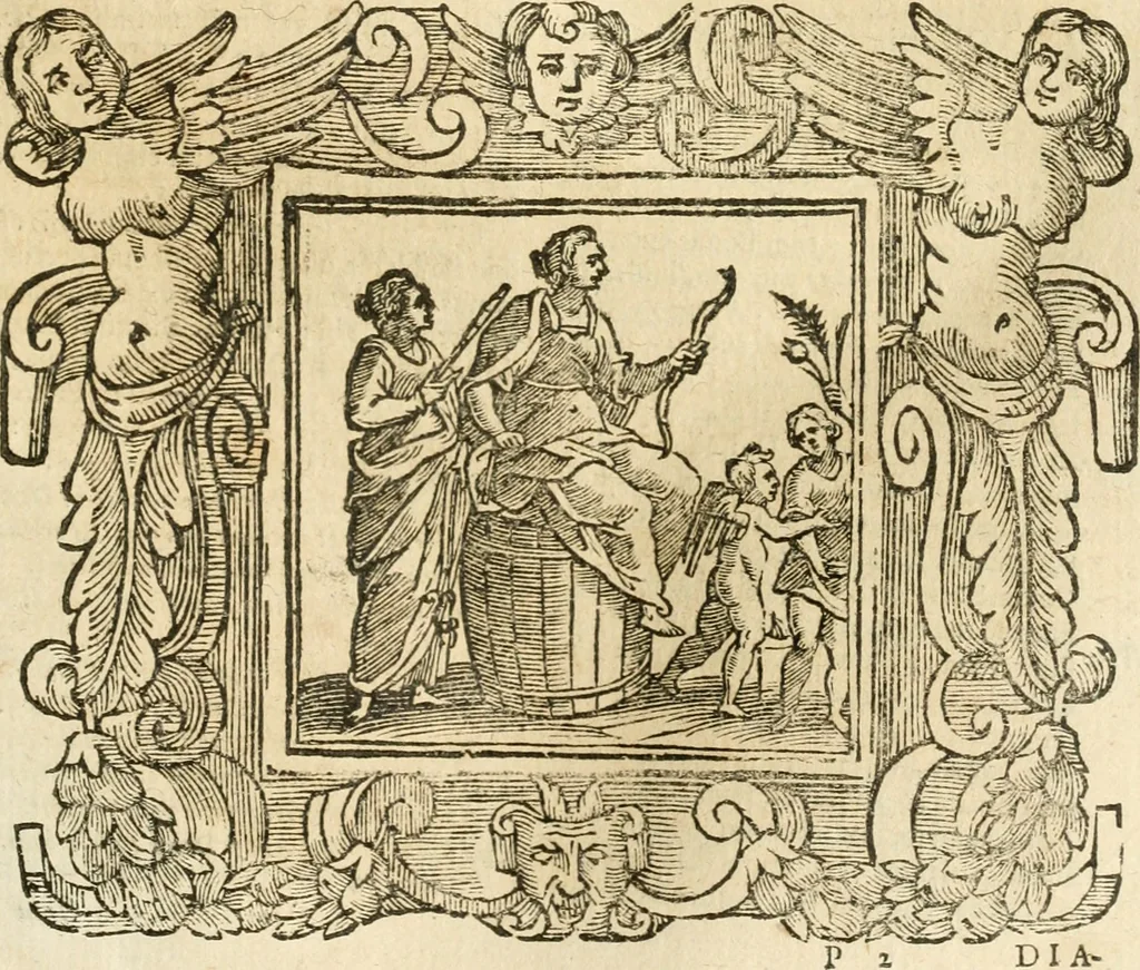 An illustration from Emblemata, 1661, leaf 310