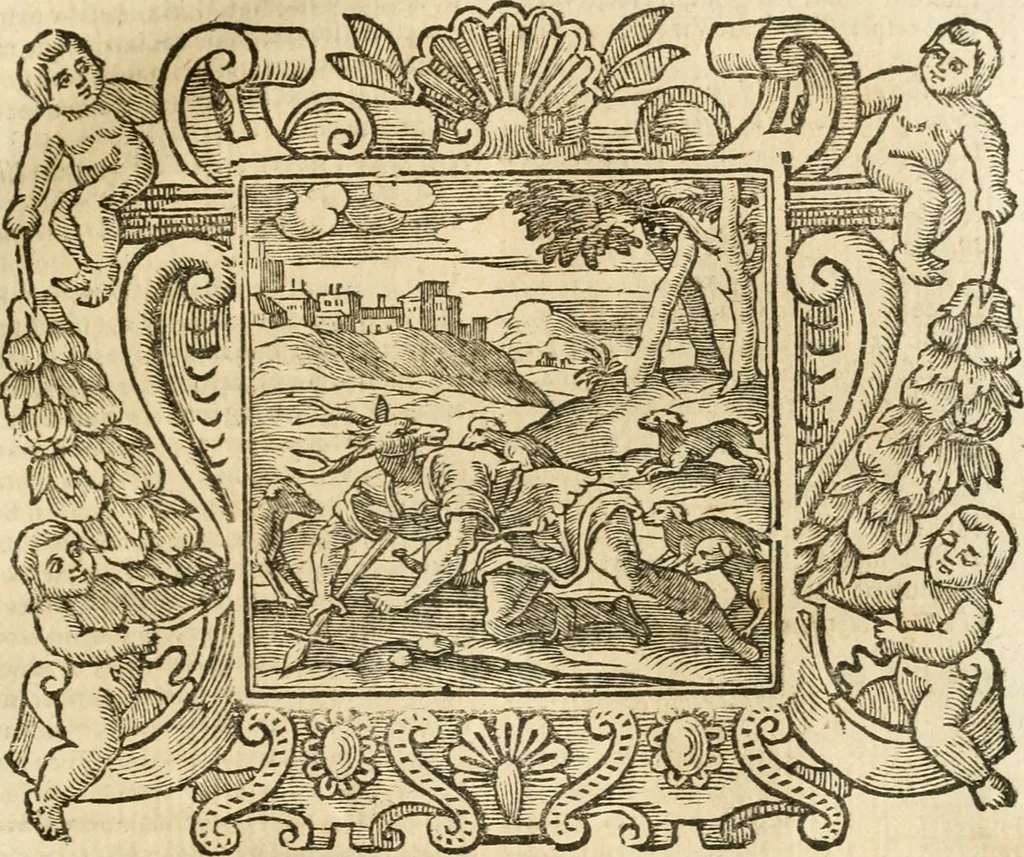 An illustration from Emblemata, 1661, leaf 334