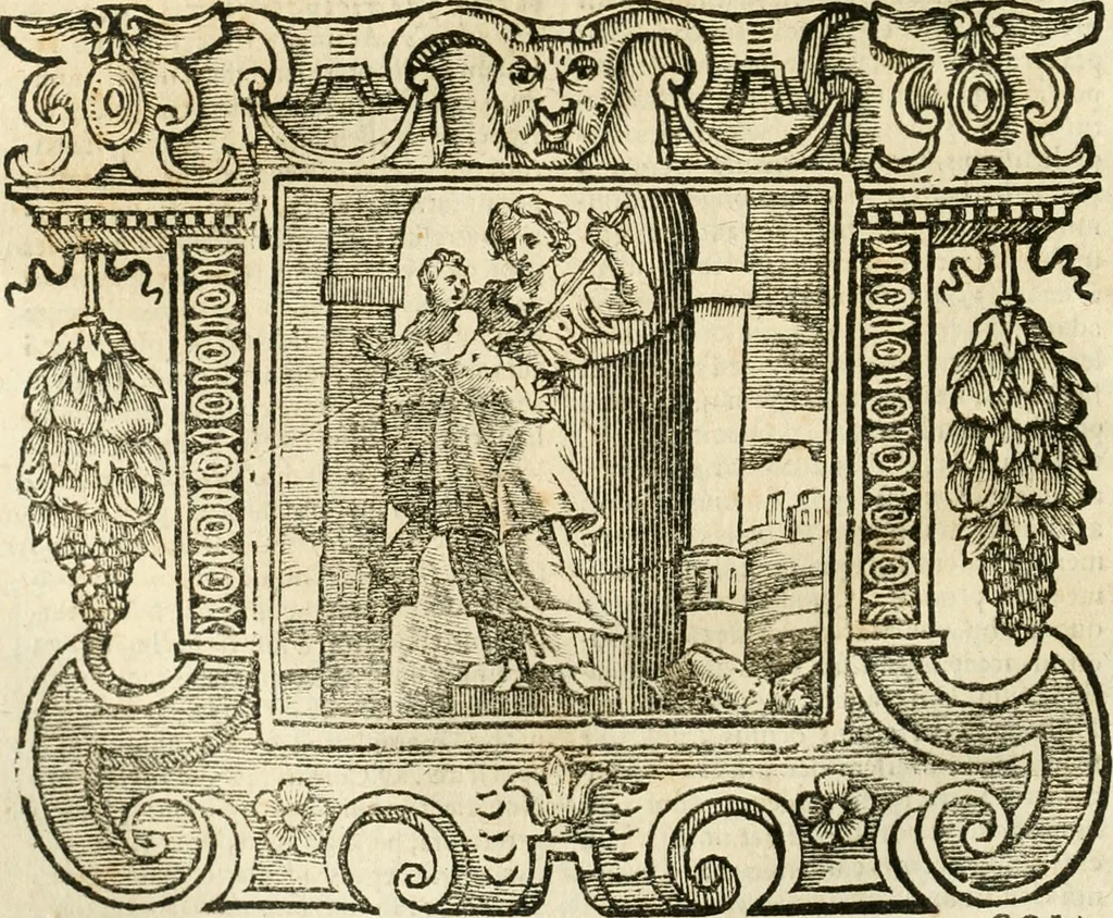 An illustration from Emblemata, 1661, leaf 341