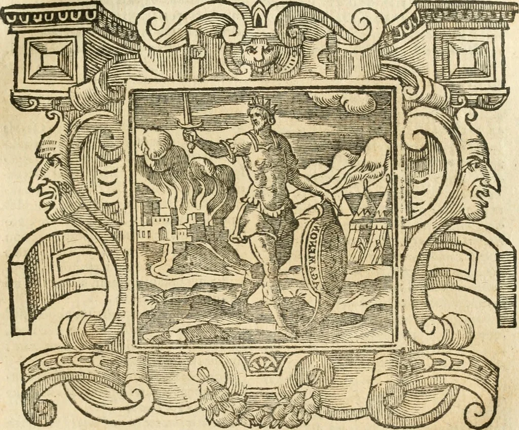 An illustration from Emblemata, 1661, leaf 344