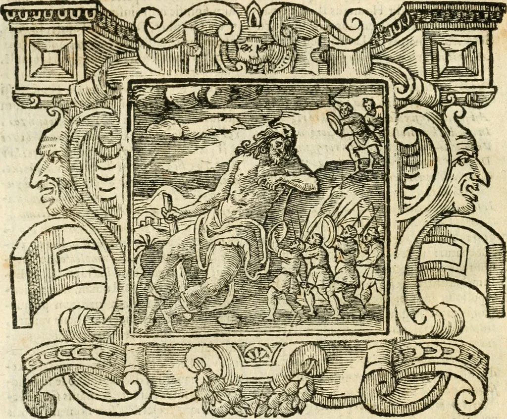 An illustration from Emblemata, 1661, leaf 353