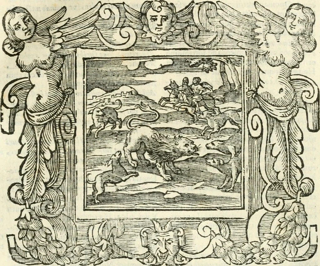 An illustration from Emblemata, 1661, leaf 368