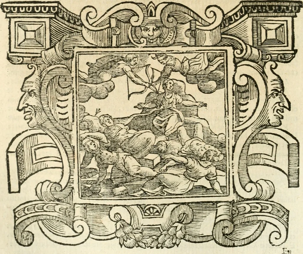 An illustration from Emblemata, 1661, leaf 379