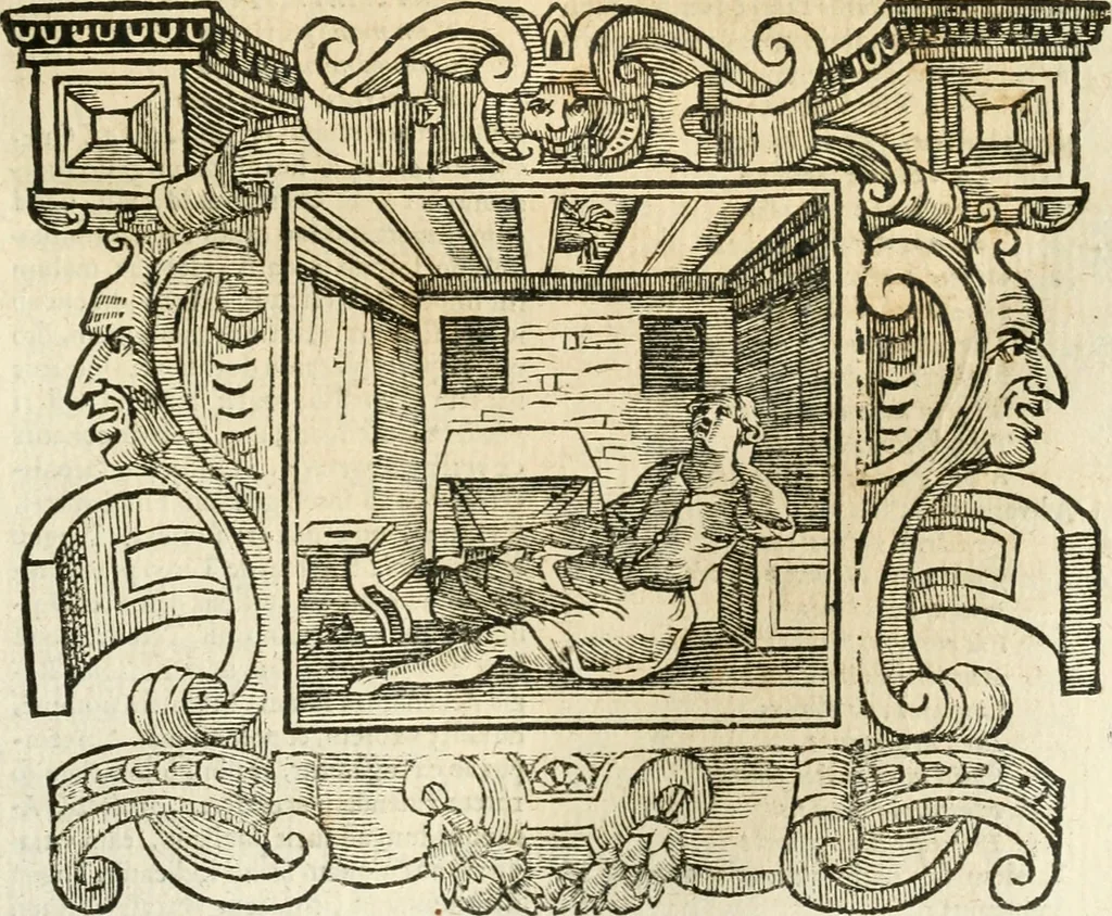 An illustration from Emblemata, 1661, leaf 394
