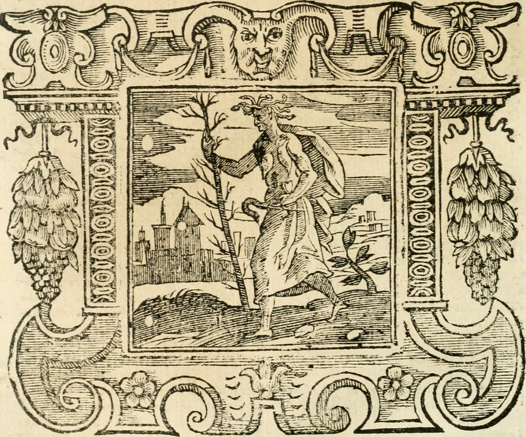 An illustration from Emblemata, 1661, leaf 399