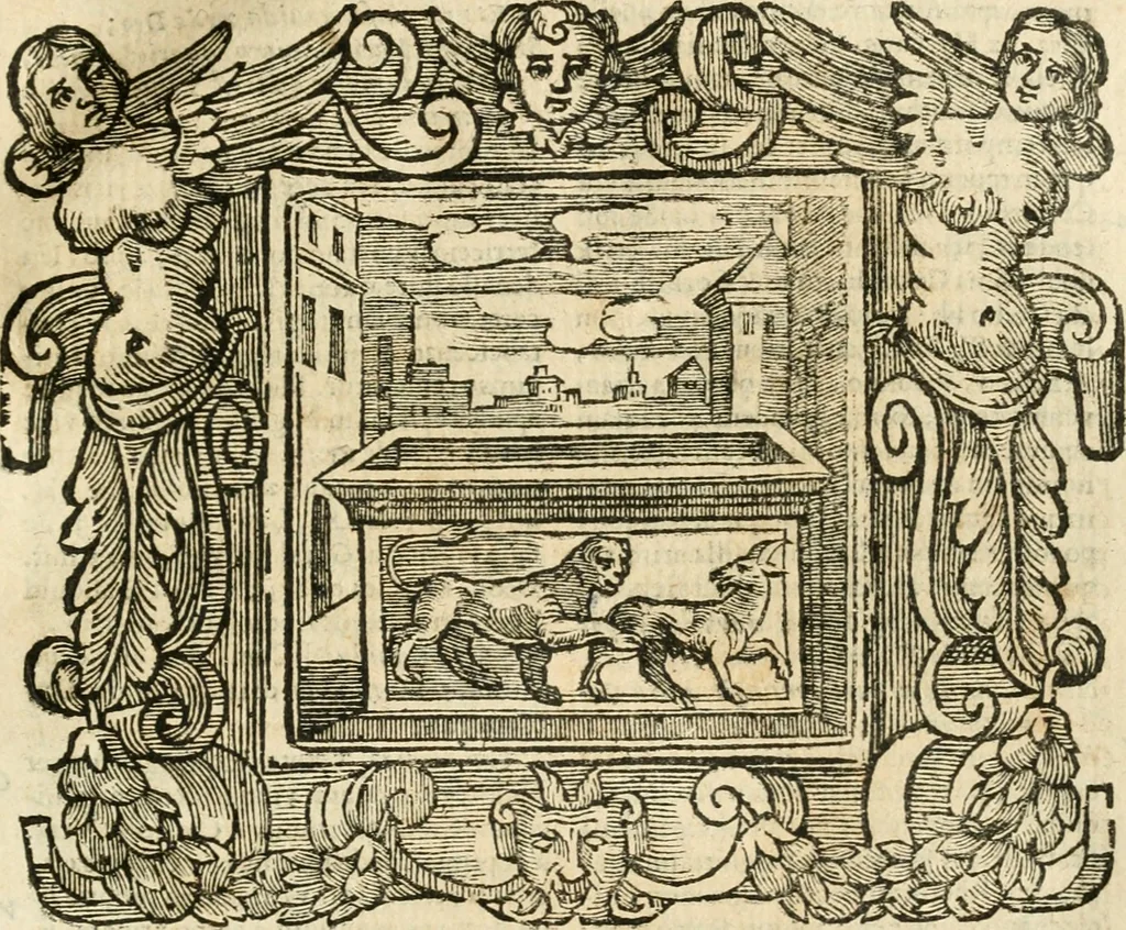 An illustration from Emblemata, 1661, leaf 412