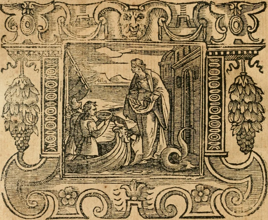 An illustration from Emblemata, 1661, leaf 419
