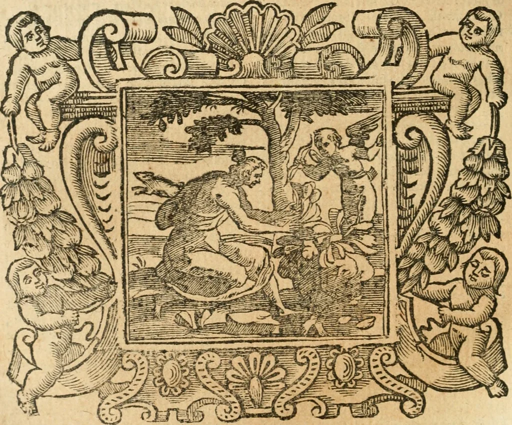 An illustration from Emblemata, 1661, leaf 423