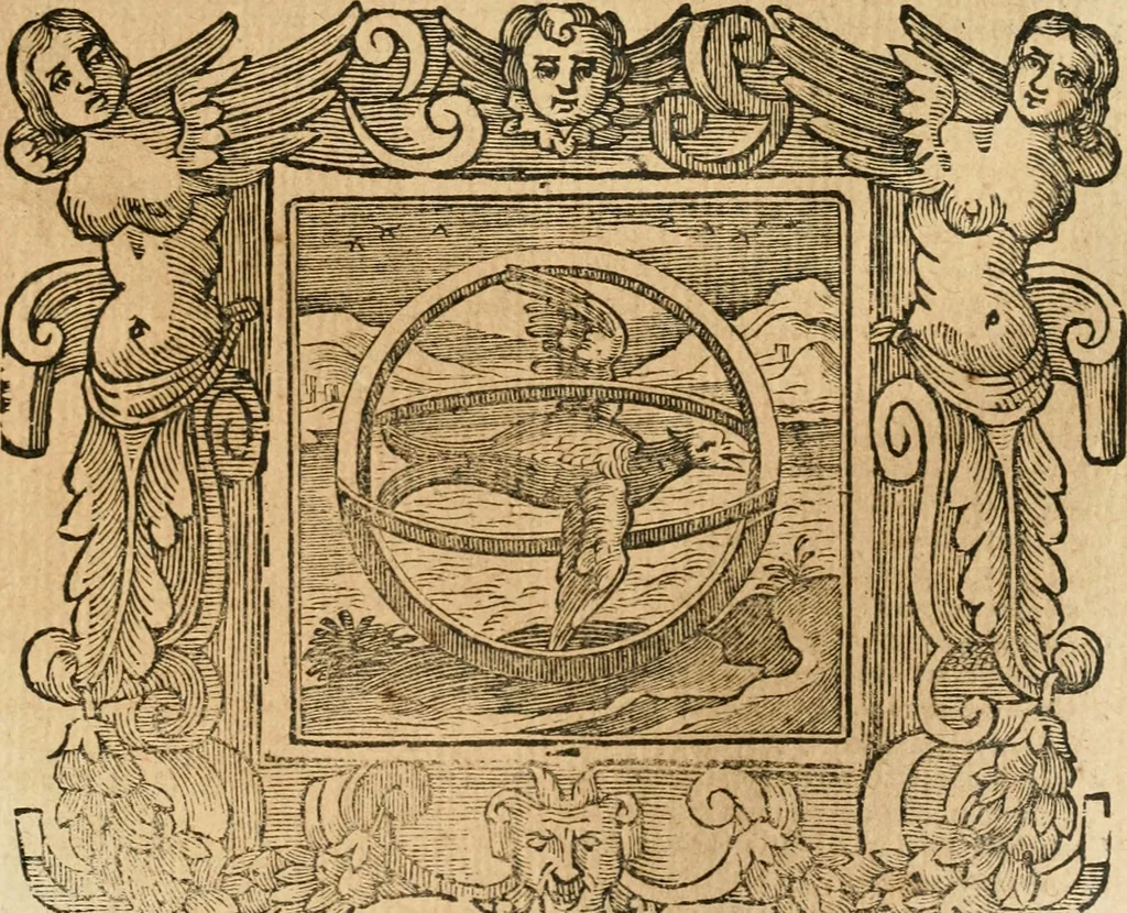 An illustration from Emblemata, 1661, leaf 426