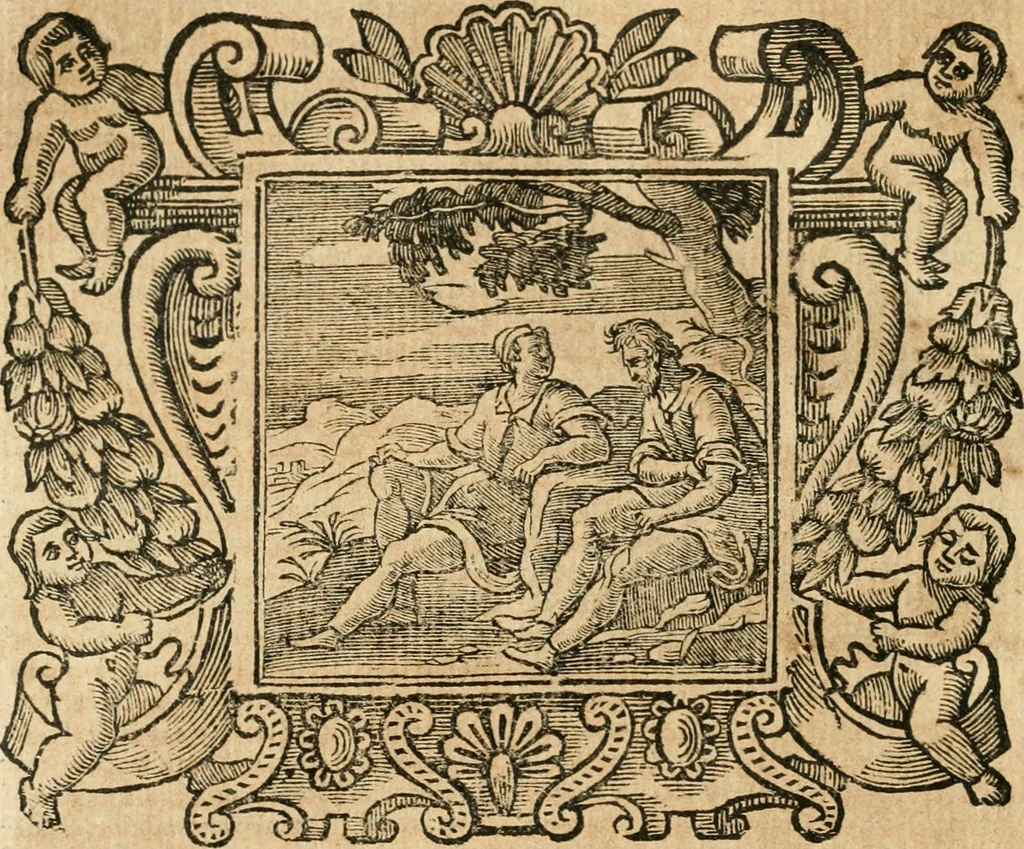 An illustration from Emblemata, 1661, leaf 443