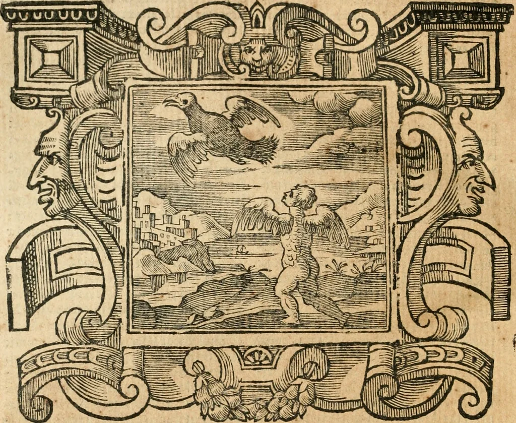 An illustration from Emblemata, 1661, leaf 449
