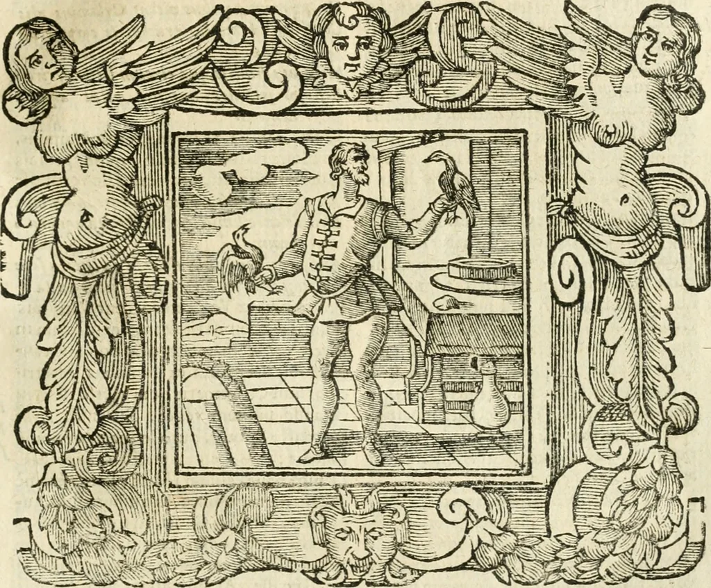 An illustration from Emblemata, 1661, leaf 472