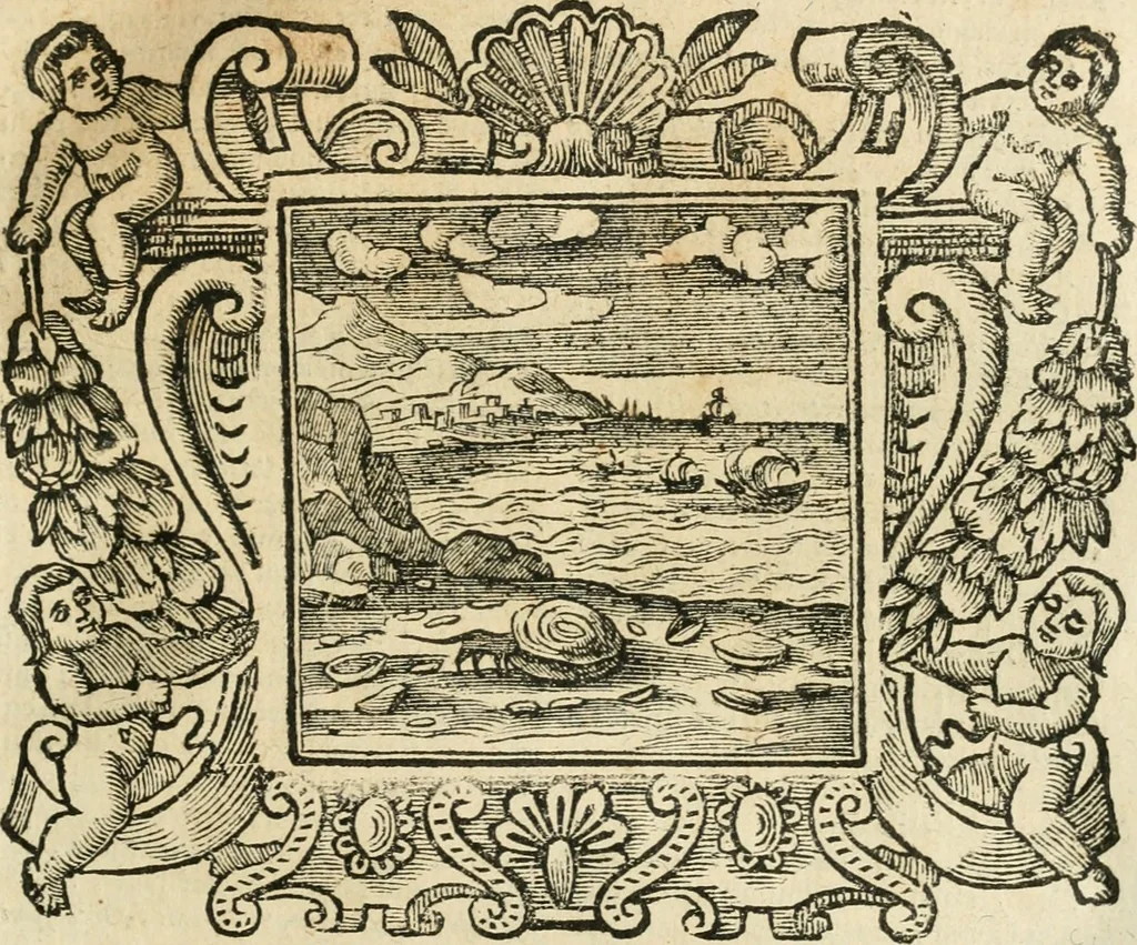 An illustration from Emblemata, 1661, leaf 484