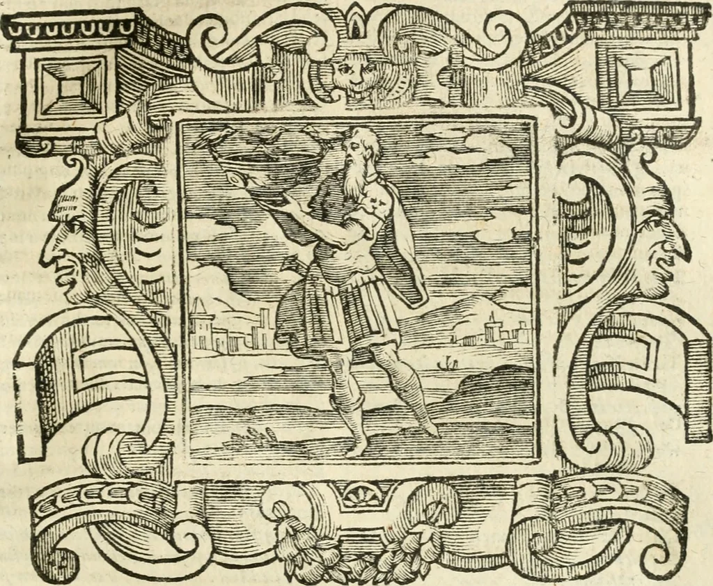 An illustration from Emblemata, 1661, leaf 506