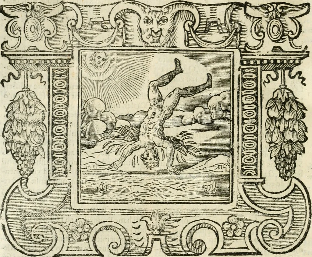 An illustration from Emblemata, 1661, leaf 515