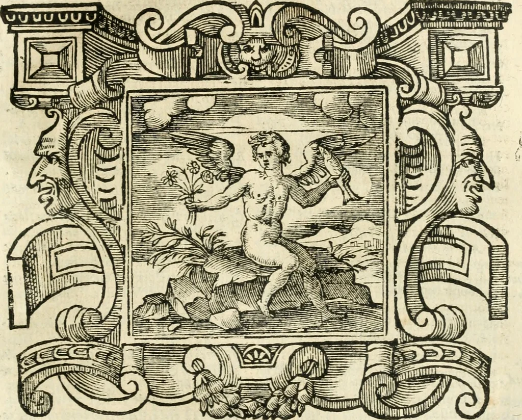 An illustration from Emblemata, 1661, leaf 530