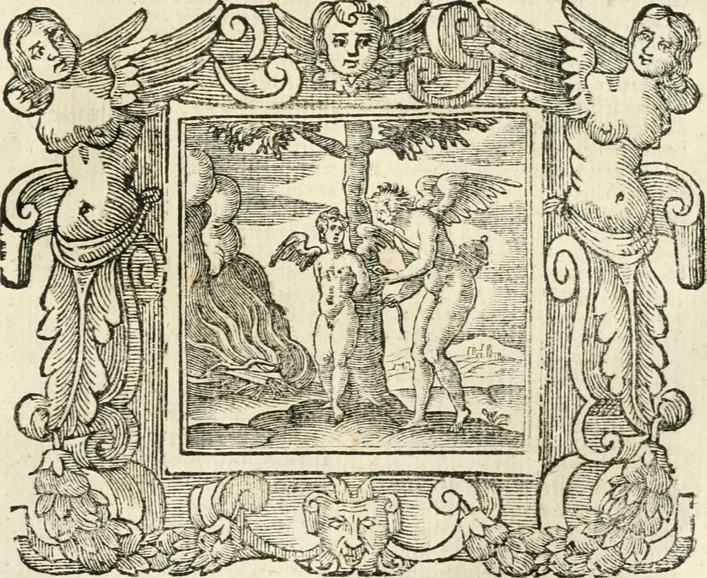 An illustration from Emblemata, 1661, leaf 544