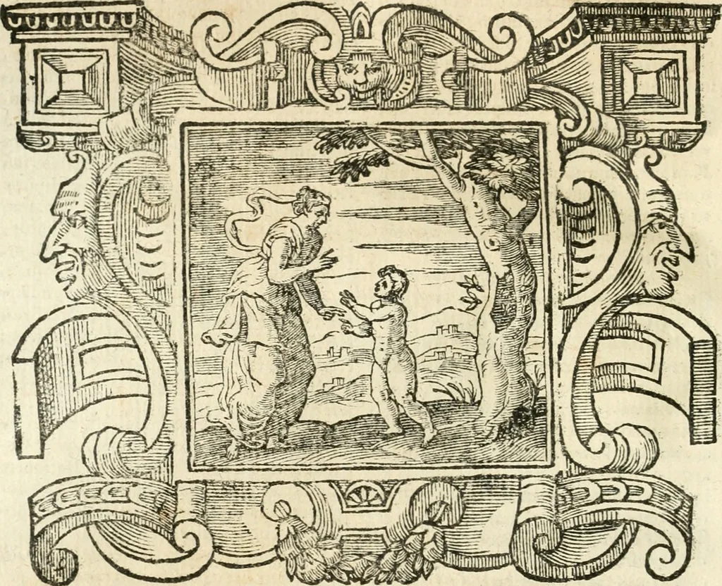 An illustration from Emblemata, 1661, leaf 549