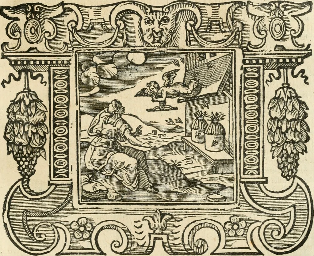 An illustration from Emblemata, 1661, leaf 552