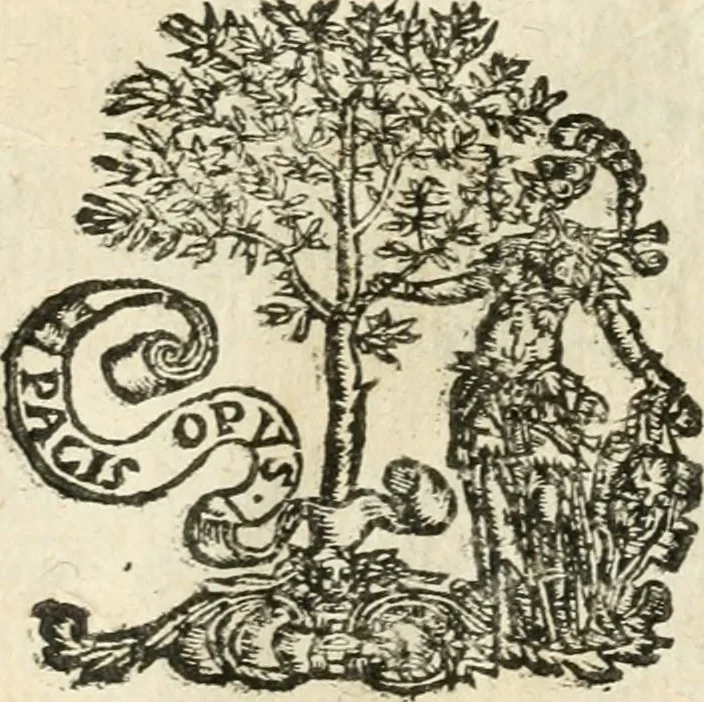 An illustration from Emblemata, 1661, leaf 6