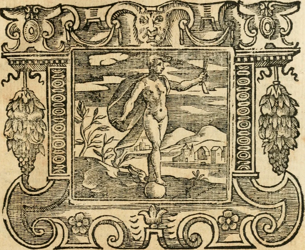 An illustration from Emblemata, 1661, leaf 606