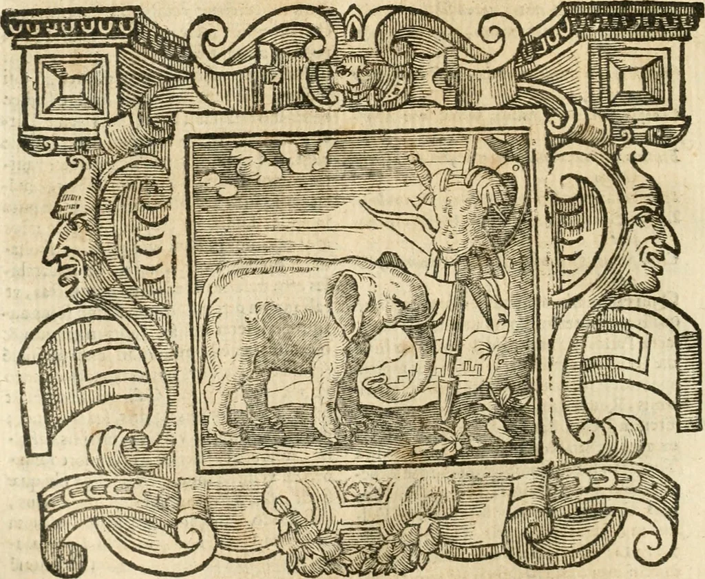 An illustration from Emblemata, 1661, leaf 615