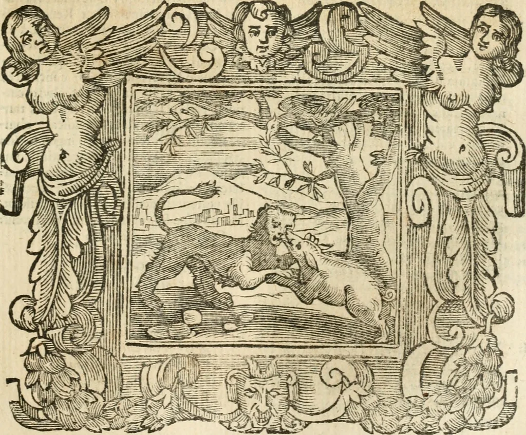 An illustration from Emblemata, 1661, leaf 624