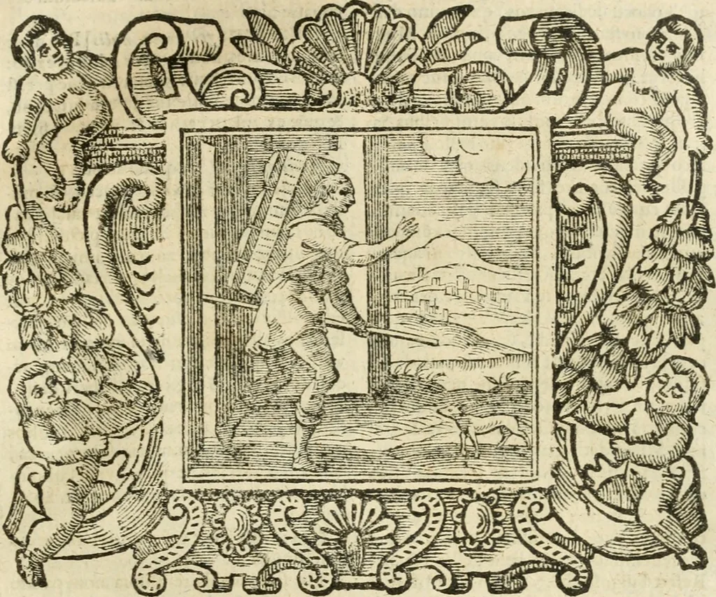An illustration from Emblemata, 1661, leaf 628