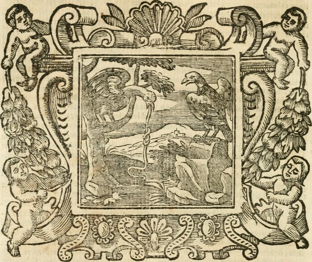 An illustration from Emblemata, 1661, leaf 637
