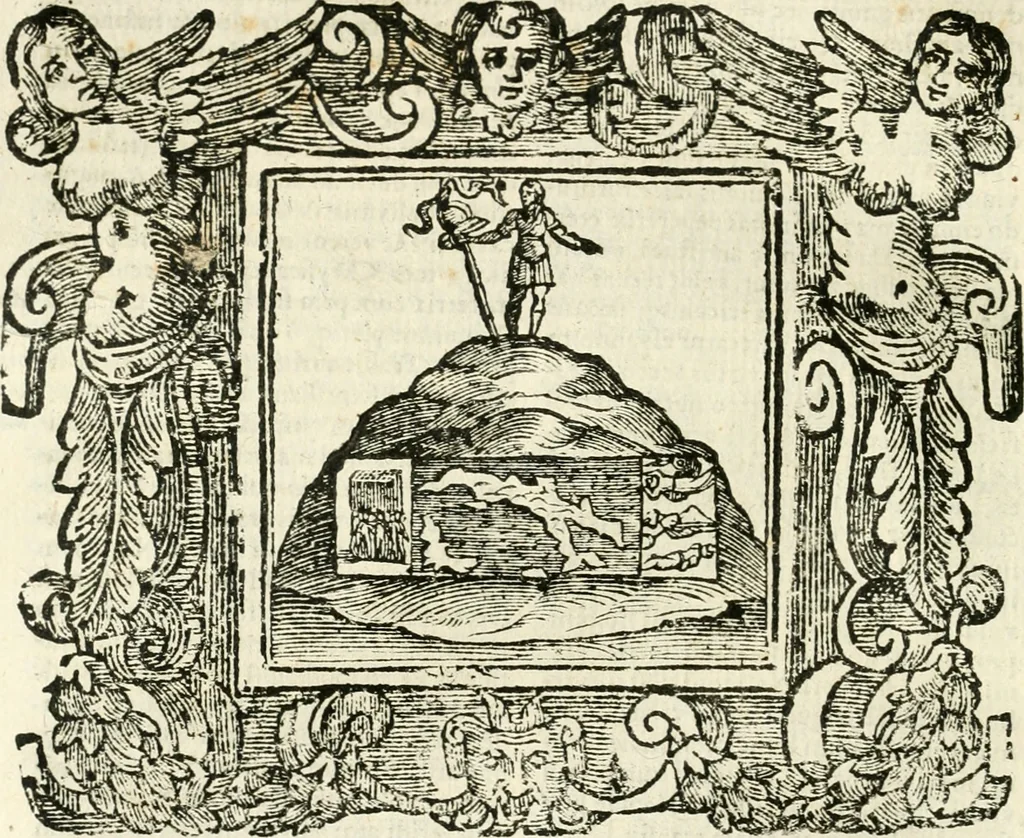 An illustration from Emblemata, 1661, leaf 655