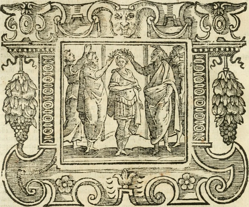An illustration from Emblemata, 1661, leaf 659