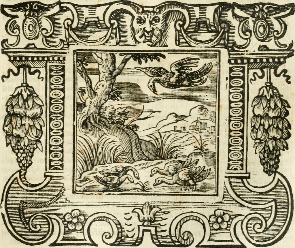 An illustration from Emblemata, 1661, leaf 686