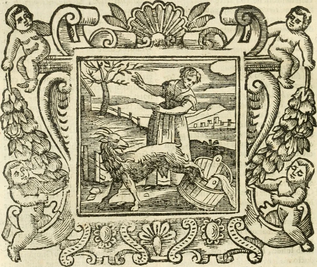 An illustration from Emblemata, 1661, leaf 689