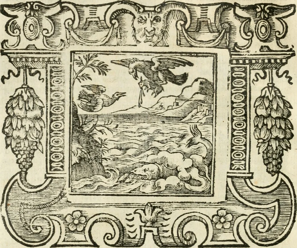 An illustration from Emblemata, 1661, leaf 691