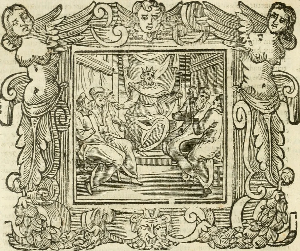 An illustration from Emblemata, 1661, leaf 701