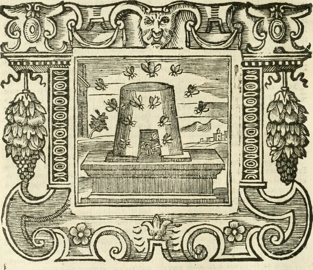 An illustration from Emblemata, 1661, leaf 715