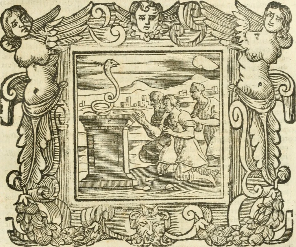 An illustration from Emblemata, 1661, leaf 720