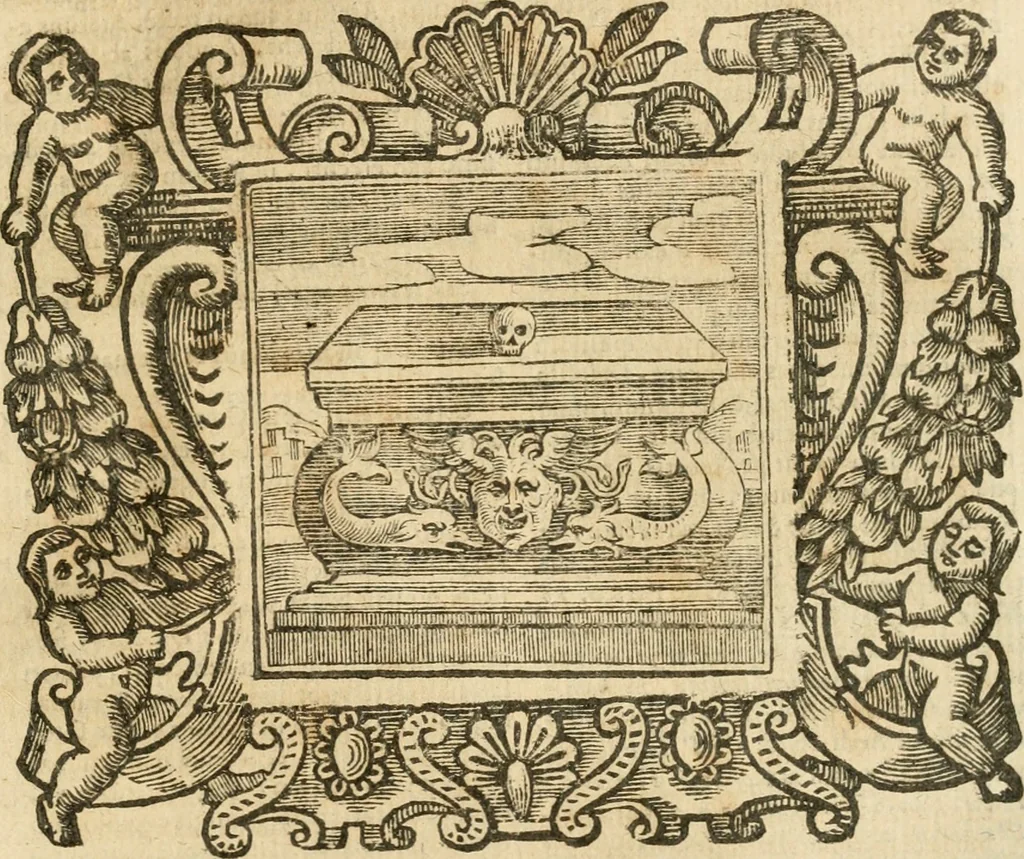 An illustration from Emblemata, 1661, leaf 746