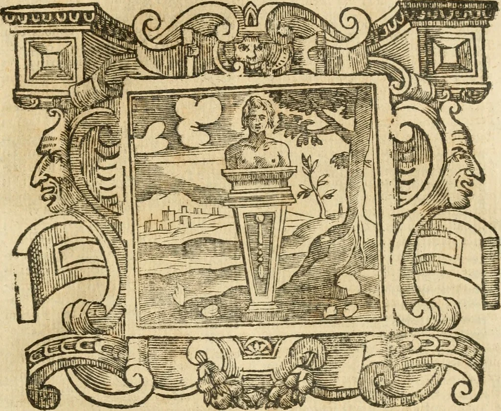 An illustration from Emblemata, 1661, leaf 750