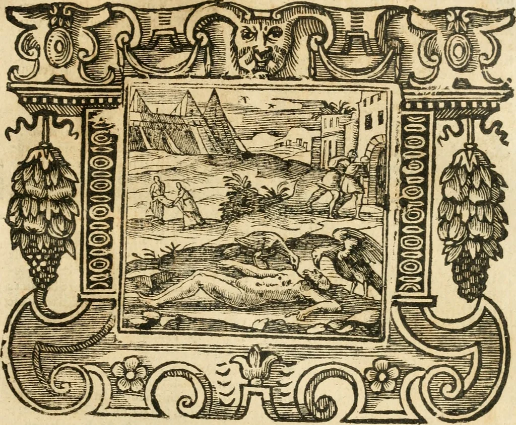 An illustration from Emblemata, 1661, leaf 756