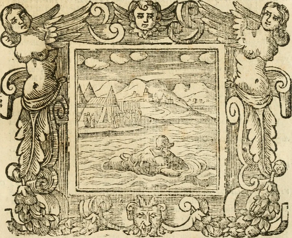 An illustration from Emblemata, 1661, leaf 766