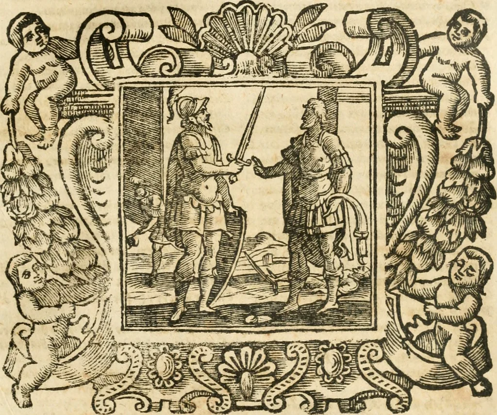 An illustration from Emblemata, 1661, leaf 788