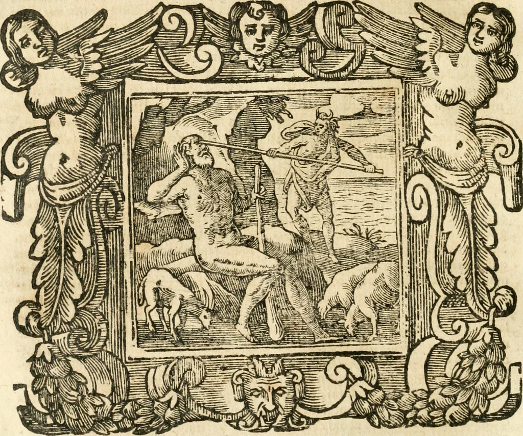 An illustration from Emblemata, 1661, leaf 801
