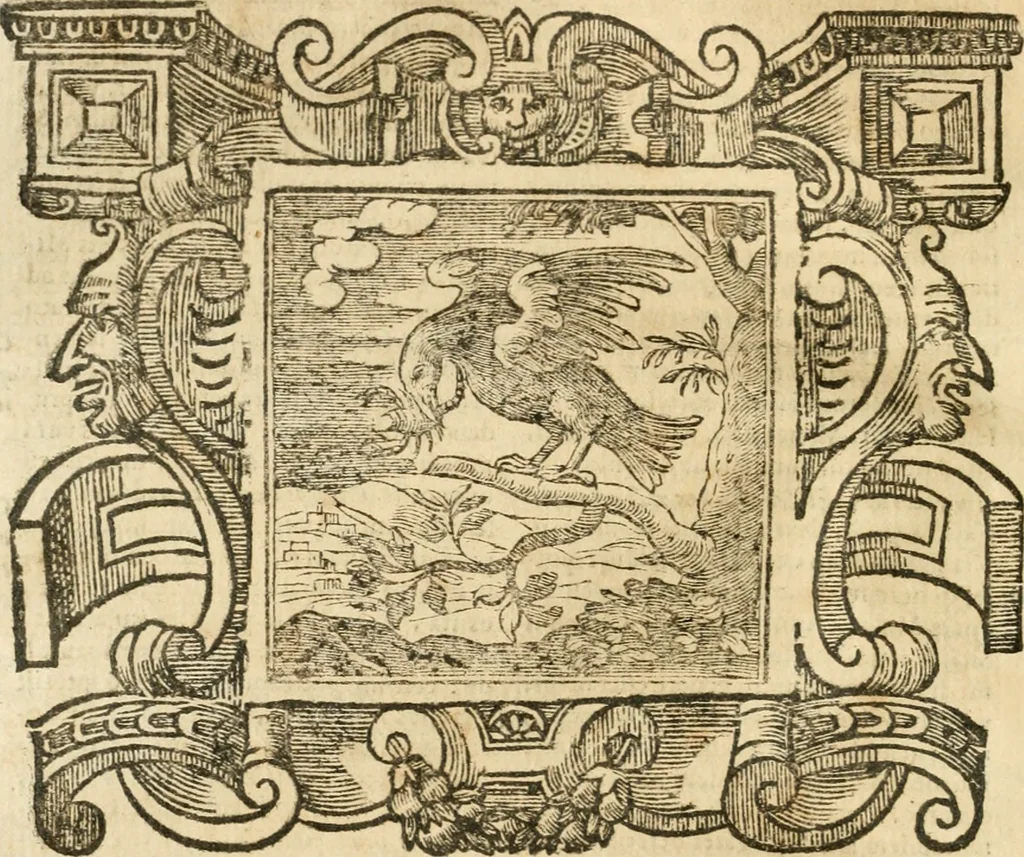 An illustration from Emblemata, 1661, leaf 805
